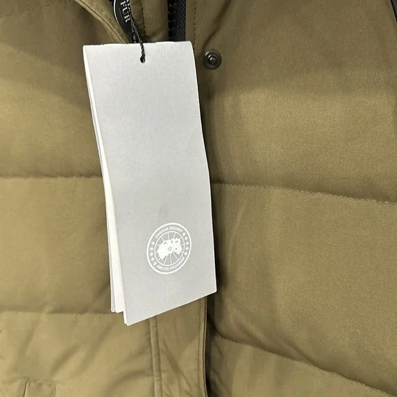 Canada Goose Shelburne Parka Military Green 3802L-49 Size 2XS - Picture 4 of 12